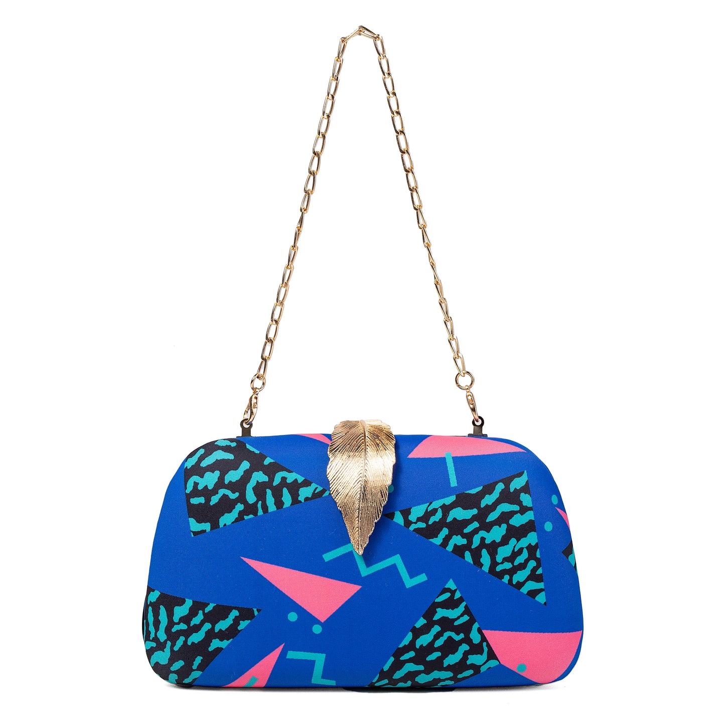 Memphis Style Evening Clutch Purse Novelty Purse for Women