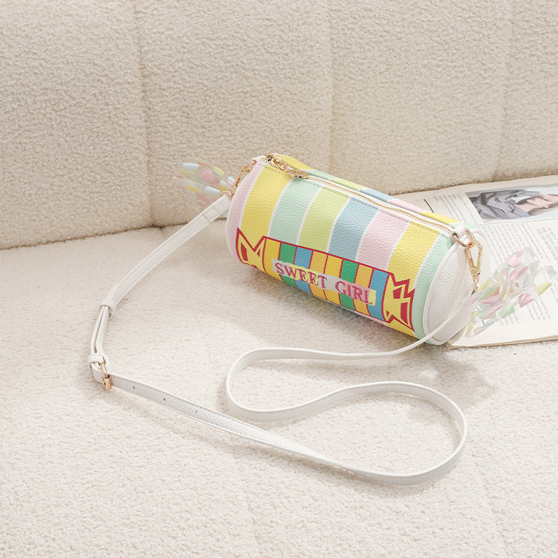 Candy Shaped Purse for Girls Novelty Handbags PU Leather Crossbody Bag for Teens & Women