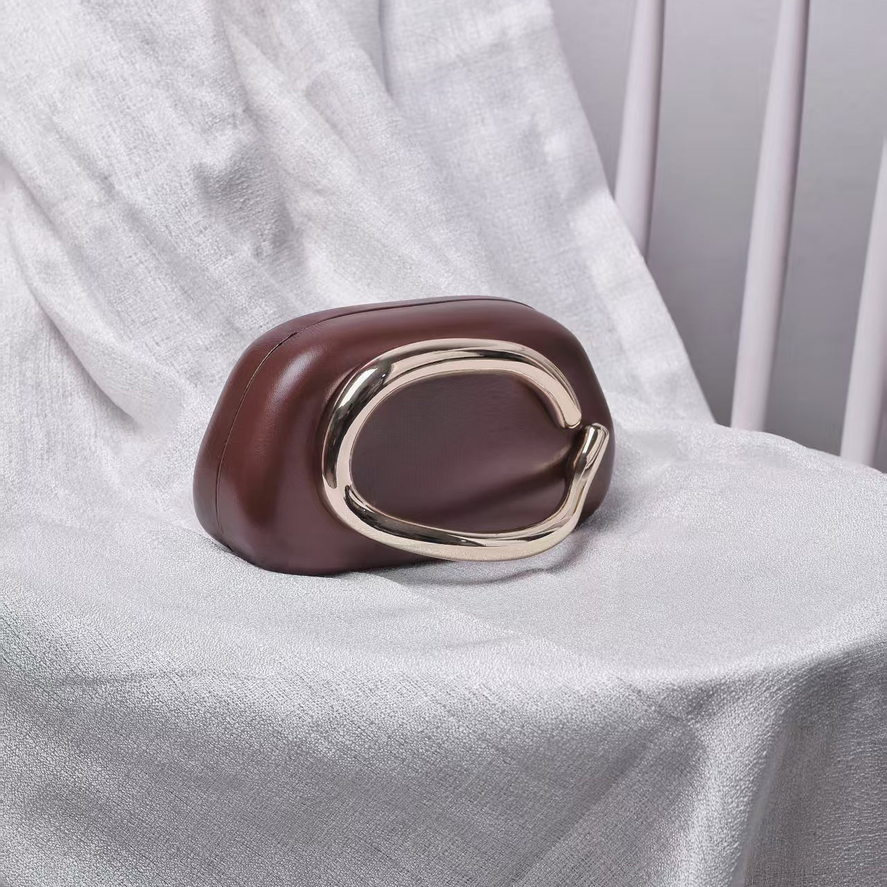 Leather Clutch Purse Handle Evening Clutch Wedding Shoulder Bag Crossbody Clutch Purse Novelty Purse