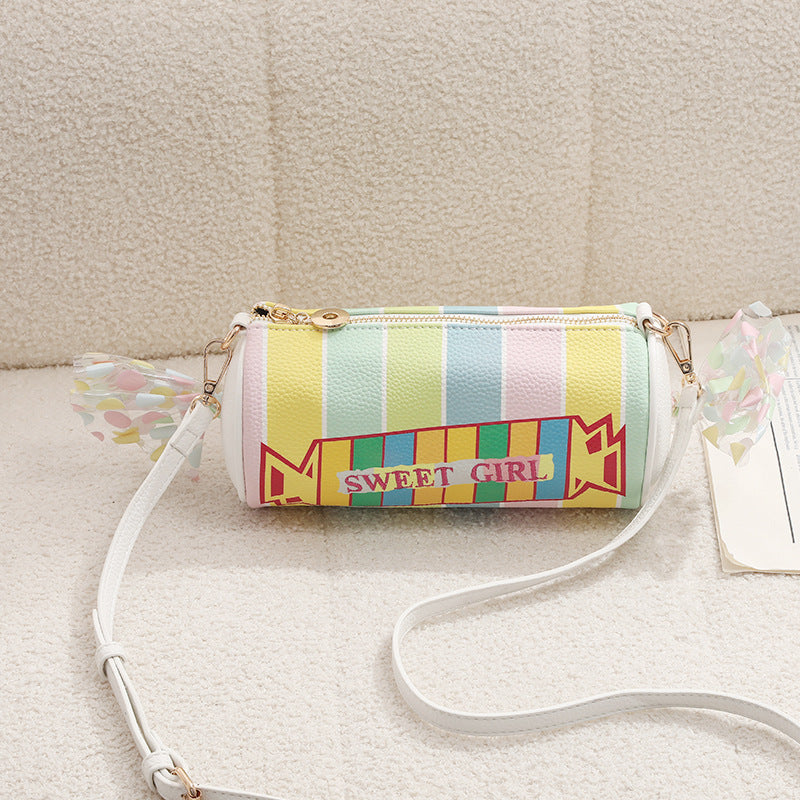 Candy Shaped Purse for Girls Novelty Handbags PU Leather Crossbody Bag for Teens & Women