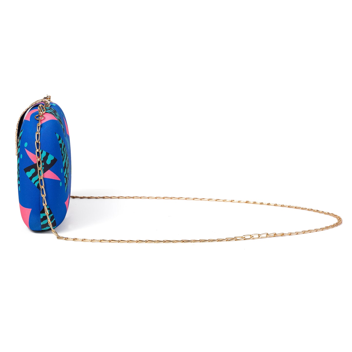 Memphis Style Evening Clutch Purse Novelty Purse for Women