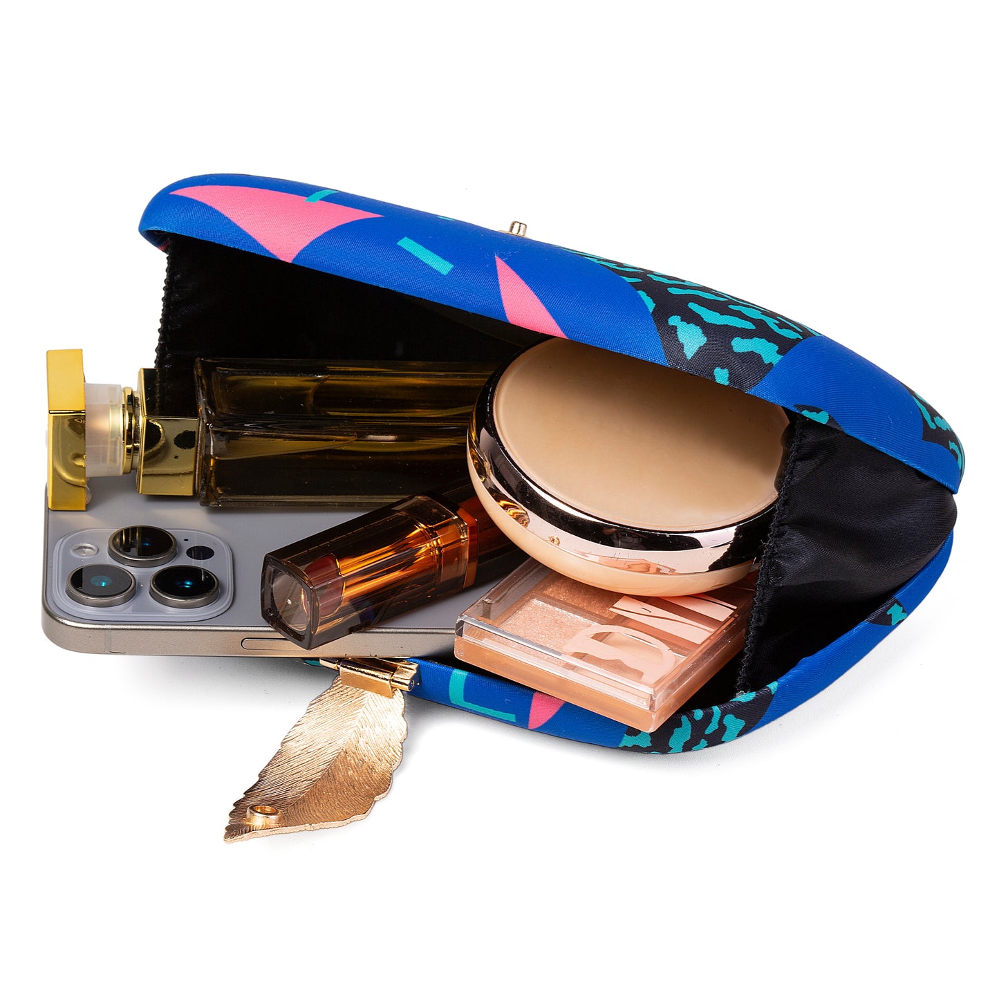 Memphis Style Evening Clutch Purse Novelty Purse for Women