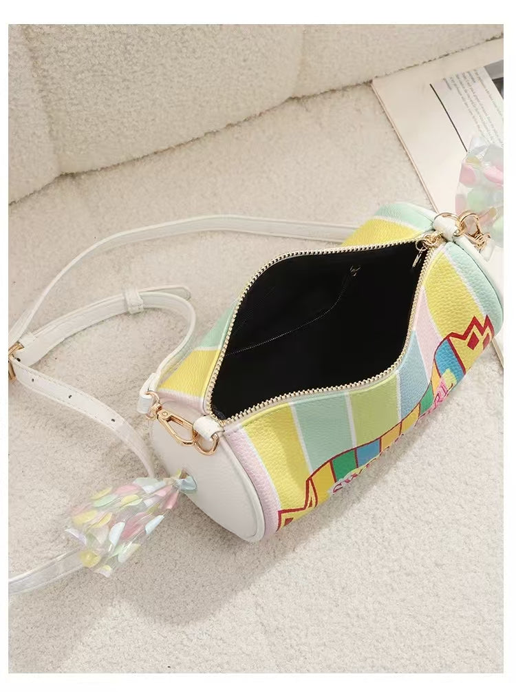 Candy Shaped Purse for Girls Novelty Handbags PU Leather Crossbody Bag for Teens & Women