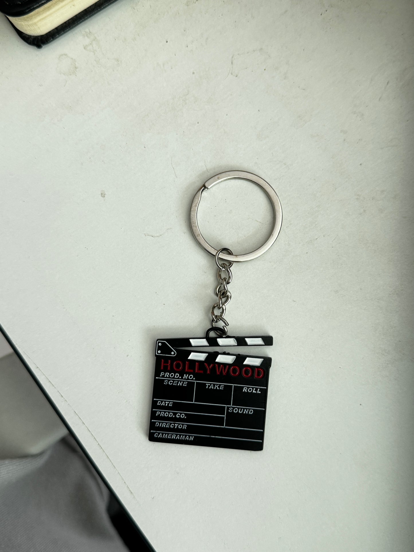 Clapperboard Design Crossbody Bag Fashion Leather Creative Wrist Handbag Movie Night Party