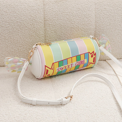Candy Shaped Purse for Girls Novelty Handbags PU Leather Crossbody Bag for Teens & Women
