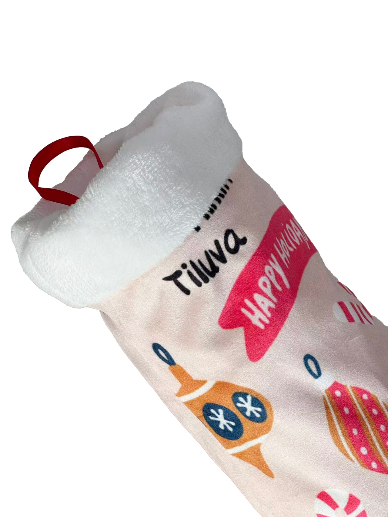 tiluva Christmas stockings, large-capacity gift storage bag, festive decorative hanging stockings, essential for family Christmas