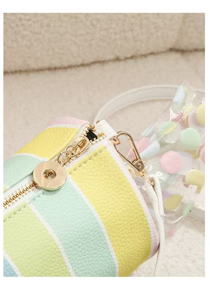 Candy Shaped Purse for Girls Novelty Handbags PU Leather Crossbody Bag for Teens & Women